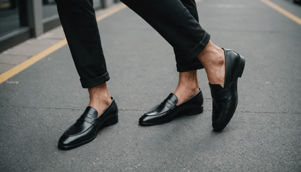 chaussure sans chaussette