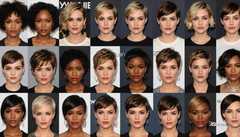 forme du visage et coupe de cheveux