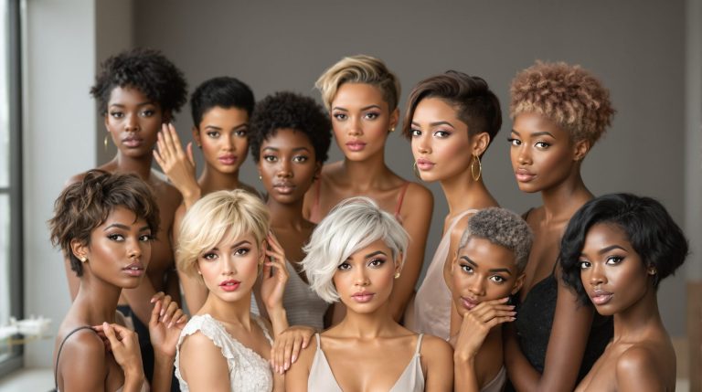 coupe de cheveux femme court